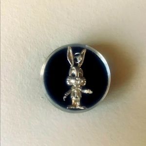 Vintage, Sterling Silver Bugs Bunny Charm